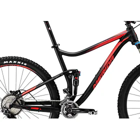 Rám  ONE-TWENTY 9.XT EDITION Matt Black(Red)  M