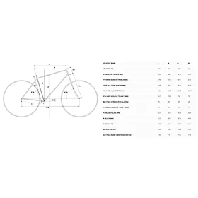 MERIDA NINETY-SIX 6000 Dark Silver(Black/Silver) M(17.5)