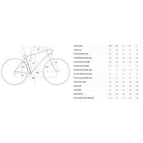 MERIDA CROSSWAY 100 Glossy Black(Matt Silver) W-L(55)