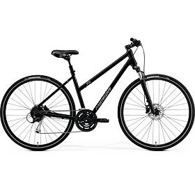 MERIDA CROSSWAY 100 Glossy Black(Matt Silver) W-M(51)