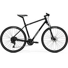 MERIDA CROSSWAY 300 Glossy Black(Silver) XS