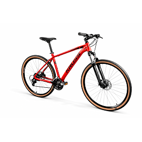 Kross Level 1.0 red/black glossy 29"