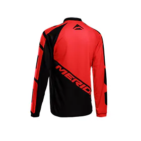MERIDA - Dres pánský FREERIDE dlouhý rukáv červeno/černý  L