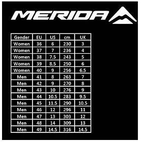 MERIDA - Tretry COMP GR černé 45