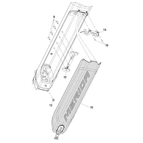 BATTERY COVER 2021 e140/160 CFA II (vel.S) + modely 2020