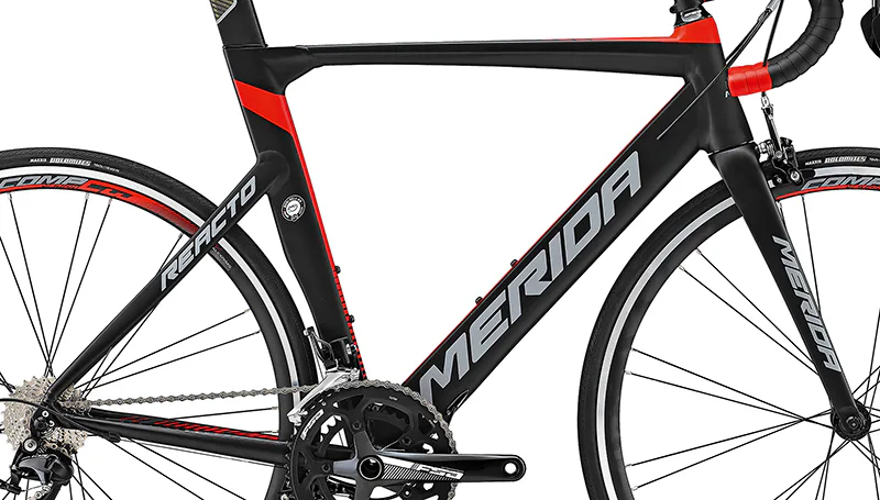 Rám  REACTO 400 Matt Black/Red(Grey)  S-M