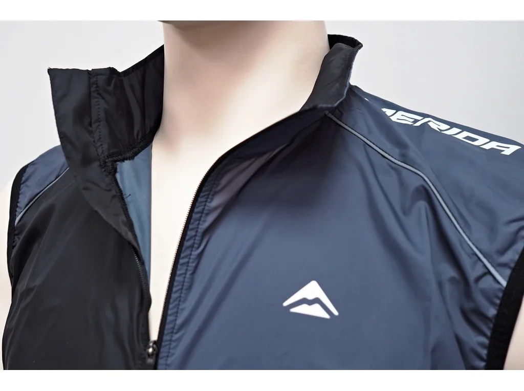 MERIDA - Vesta pánská LIPARI černo-šedá XXL