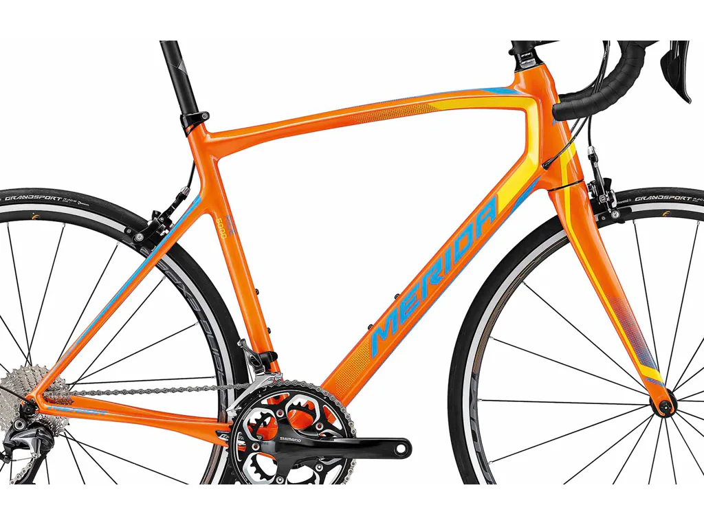 Rám  RIDE 5000  Mango (yellow/blue)  XL