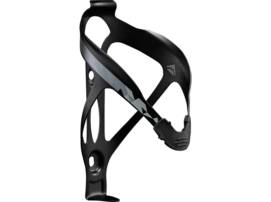 MERIDA - Košík na lahev FRICITION černo/stříbrný