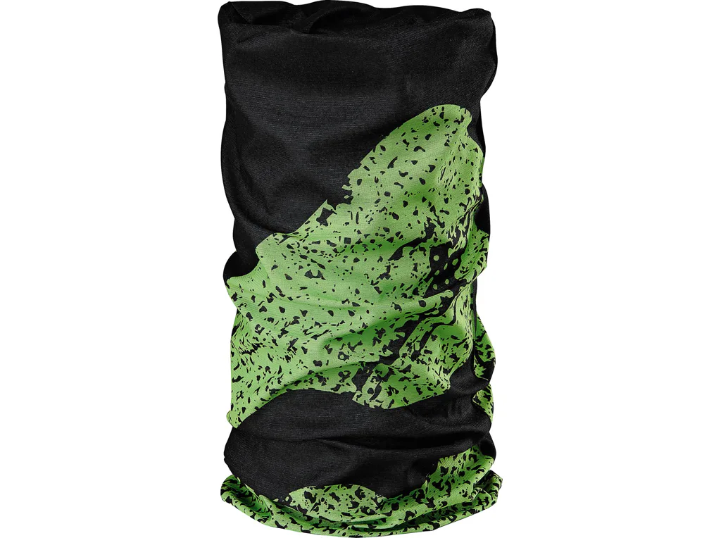MERIDA - Šátek multifunkční černo/zelený