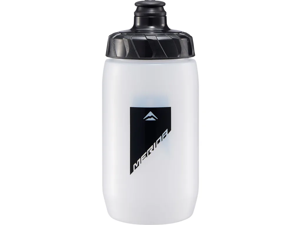 MERIDA - Lahev transparentní-černá  (500ml s odmont. krytkou)