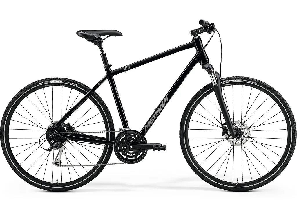 MERIDA CROSSWAY 100 Glossy Black(Matt Silver) M(51)