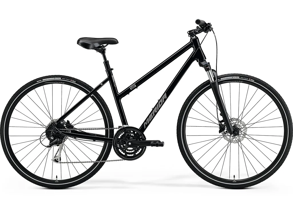 MERIDA CROSSWAY 100 Glossy Black(Matt Silver) W-M(51)