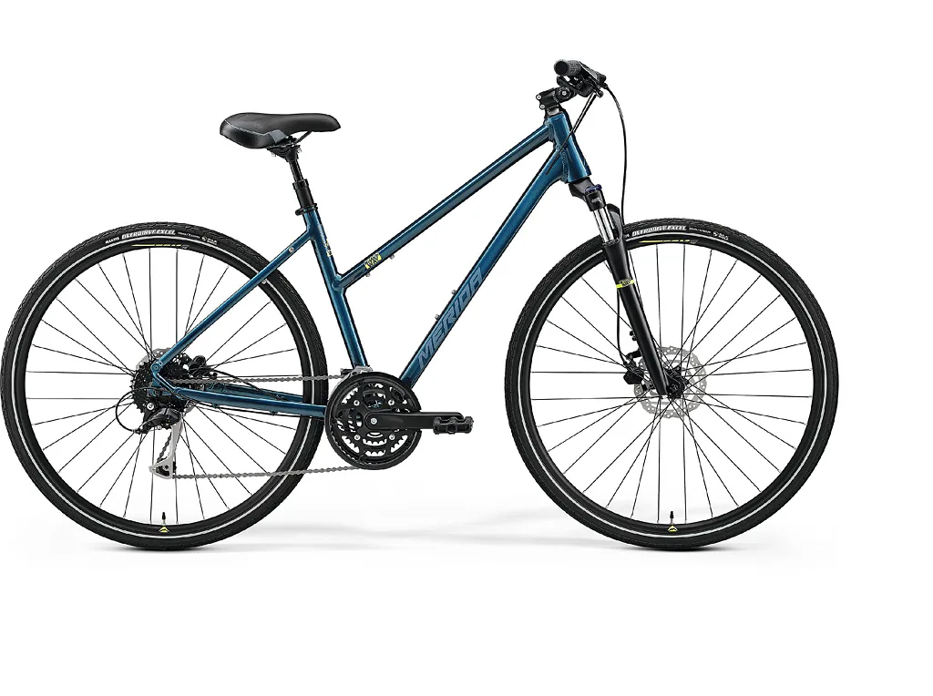 MERIDA CROSSWAY 100 Teal-Blue(Silver-Blue/Lime) W-M(51)
