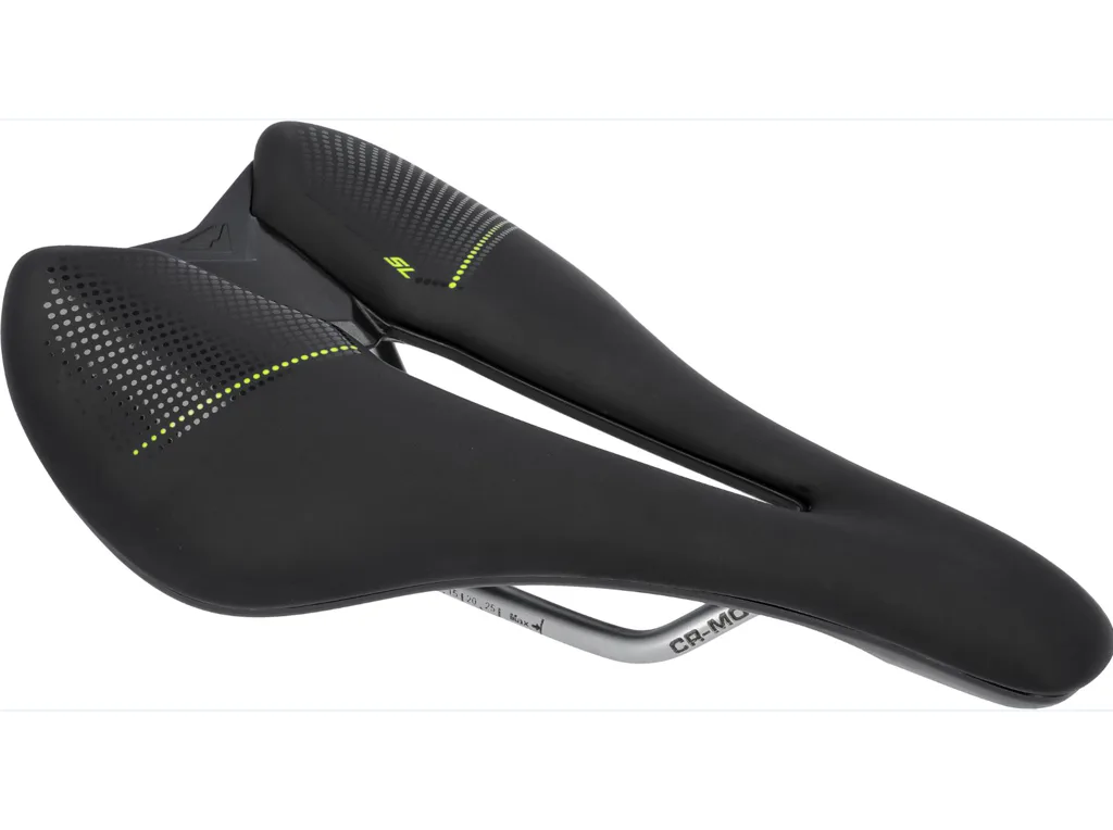 MERIDA - Sedlo Expert SL černo-zelené