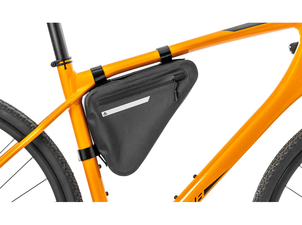 MERIDA - Brašna do rámu Triangle černo/šedá