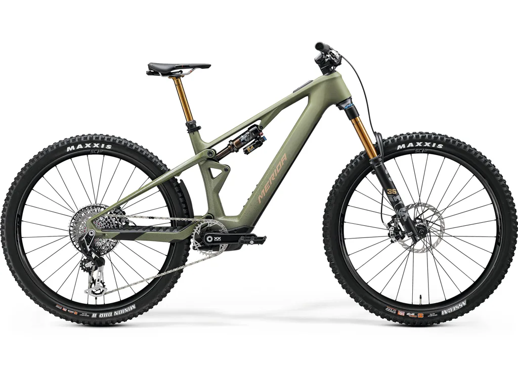 MERIDA eONE-SIXTY SL 10K Silk Anaconda Green(Brown Dots) MID