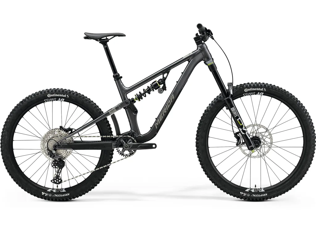 MERIDA ONE-SIXTY FR 800 Silk Dark Silver(Grey/Black) LONG