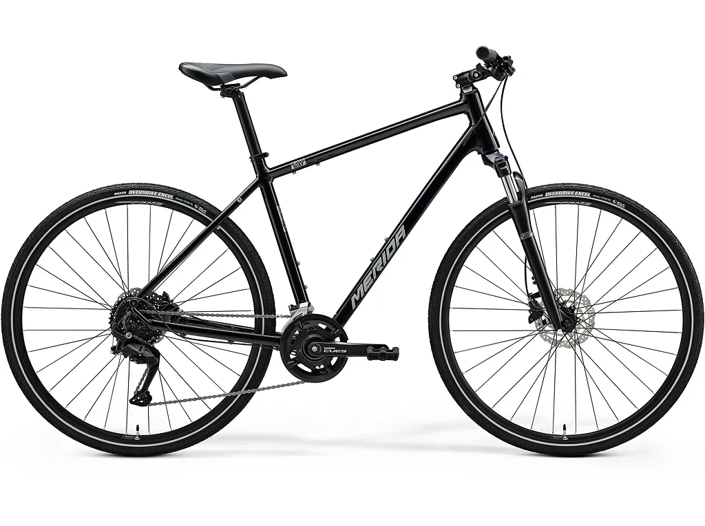 MERIDA CROSSWAY 300 Glossy Black(Silver) XS