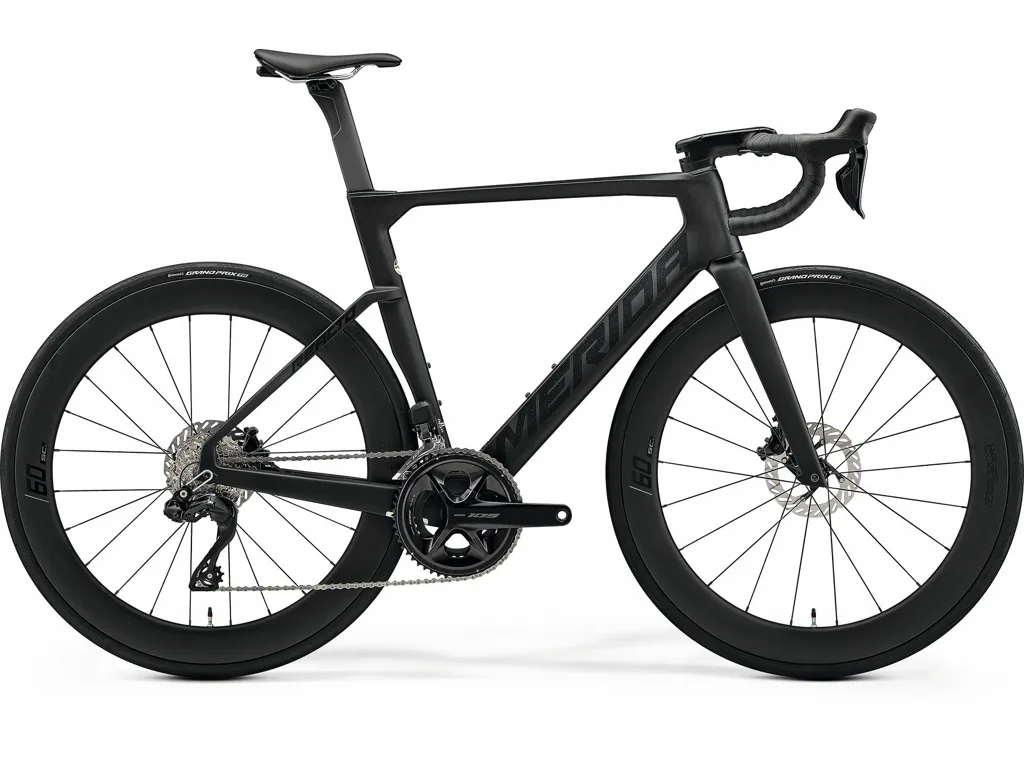 MERIDA REACTO 6000 Silk Black(Glossy Dark Silver) S