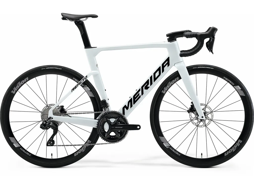 MERIDA REACTO 5000 Pearl White(Black) M