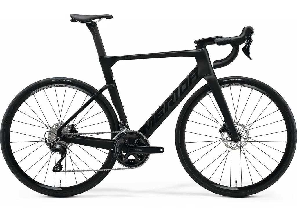 MERIDA REACTO 4000 Silk Black(Glossy Dark Silver) L