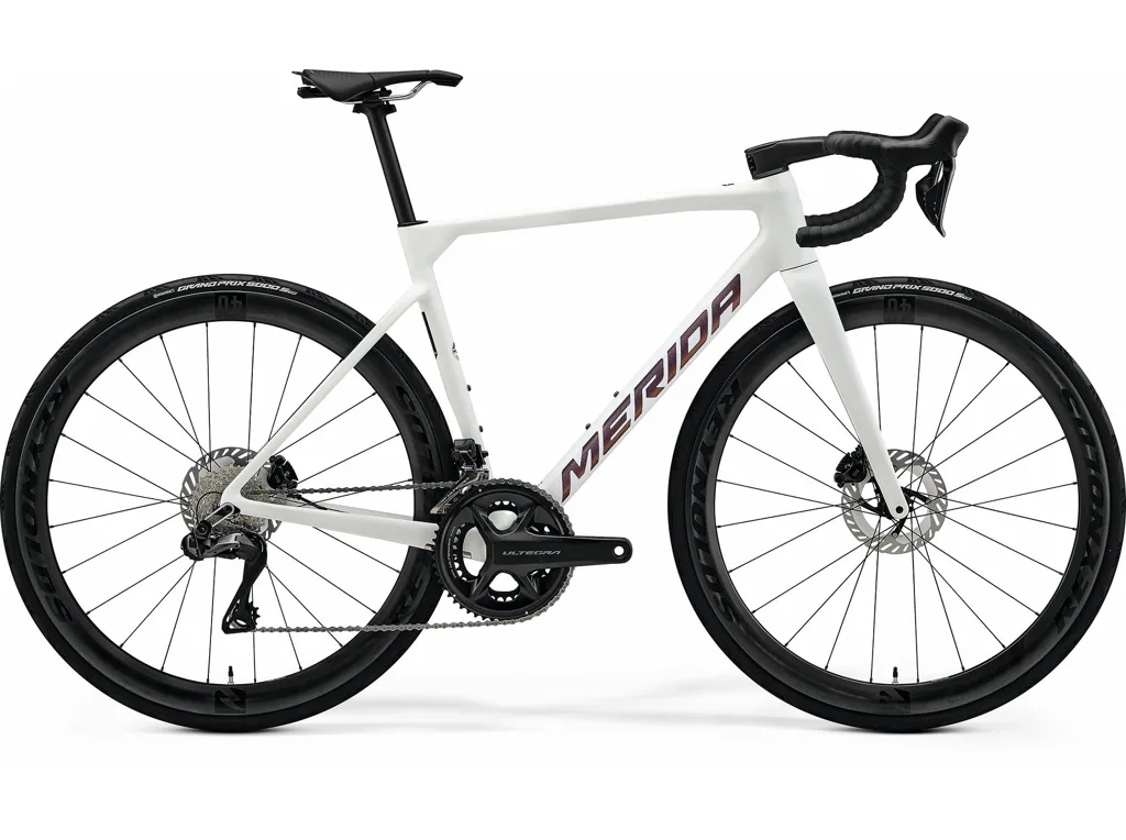 MERIDA SCULTURA 8000 Matt White(Rainbow Purple) M