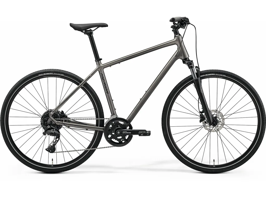 MERIDA CROSSWAY 300 Silk Warm Slate Grey(Black) XL