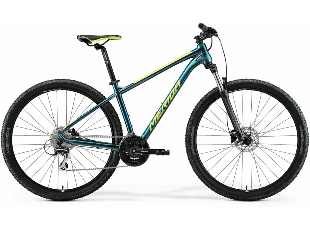 MERIDA BIG.NINE 20-2X Teal-Blue(Lime) L(18.5)
