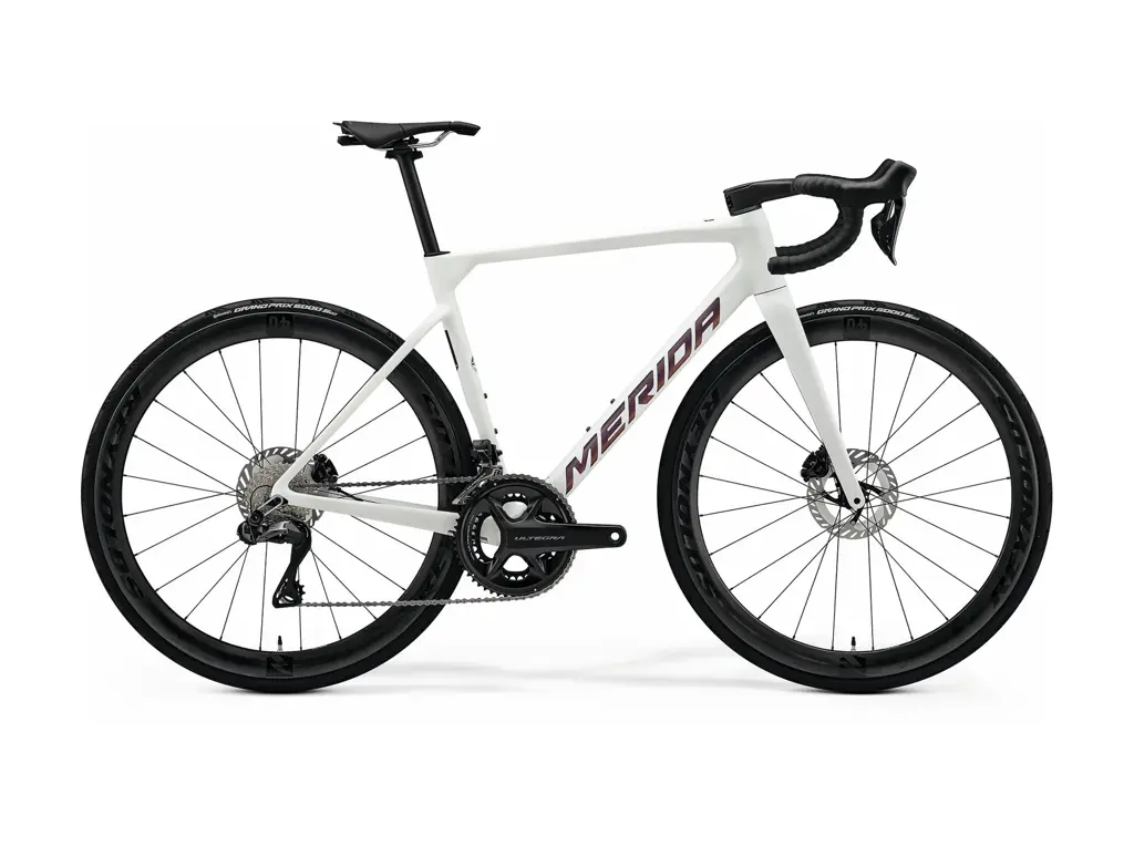 MERIDA SCULTURA 8000 Matt White(Rainbow Purple)