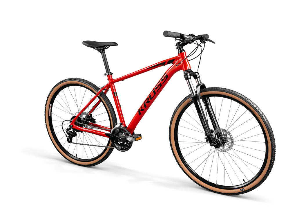 Kross Level 1.0 red/black glossy 29"