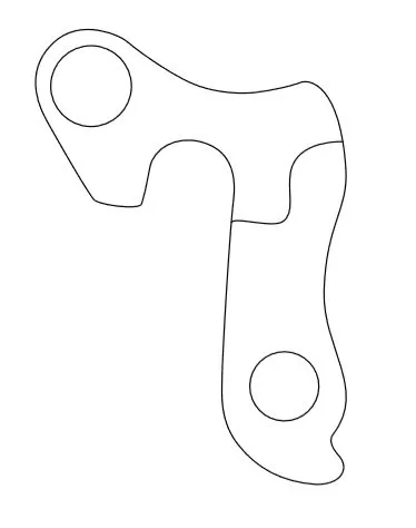 MERIDA - Držák přehazovačky A-HG011