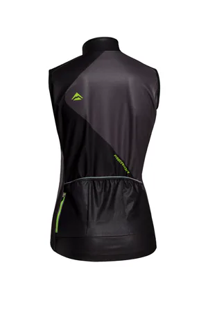 MERIDA - Vesta dámská  FLORENCE černo/zelená  M