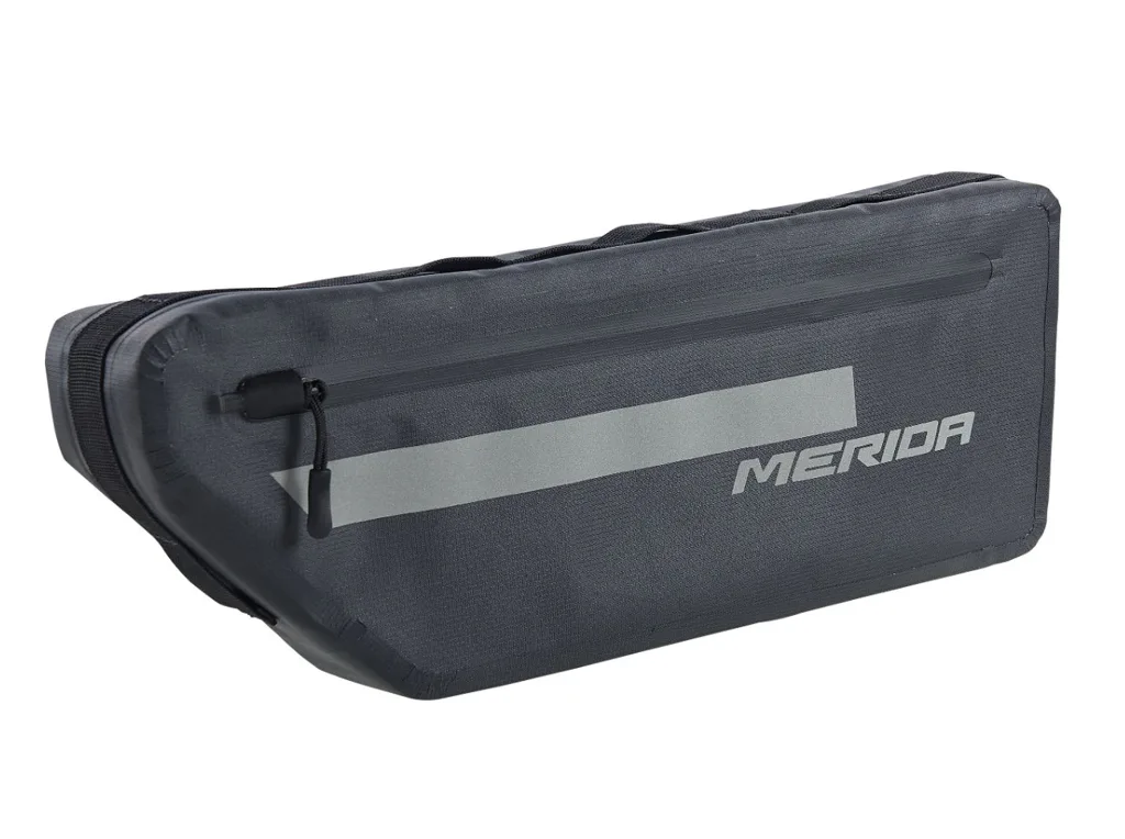 MERIDA - Brašna do rámu černo/šedá, vel. M