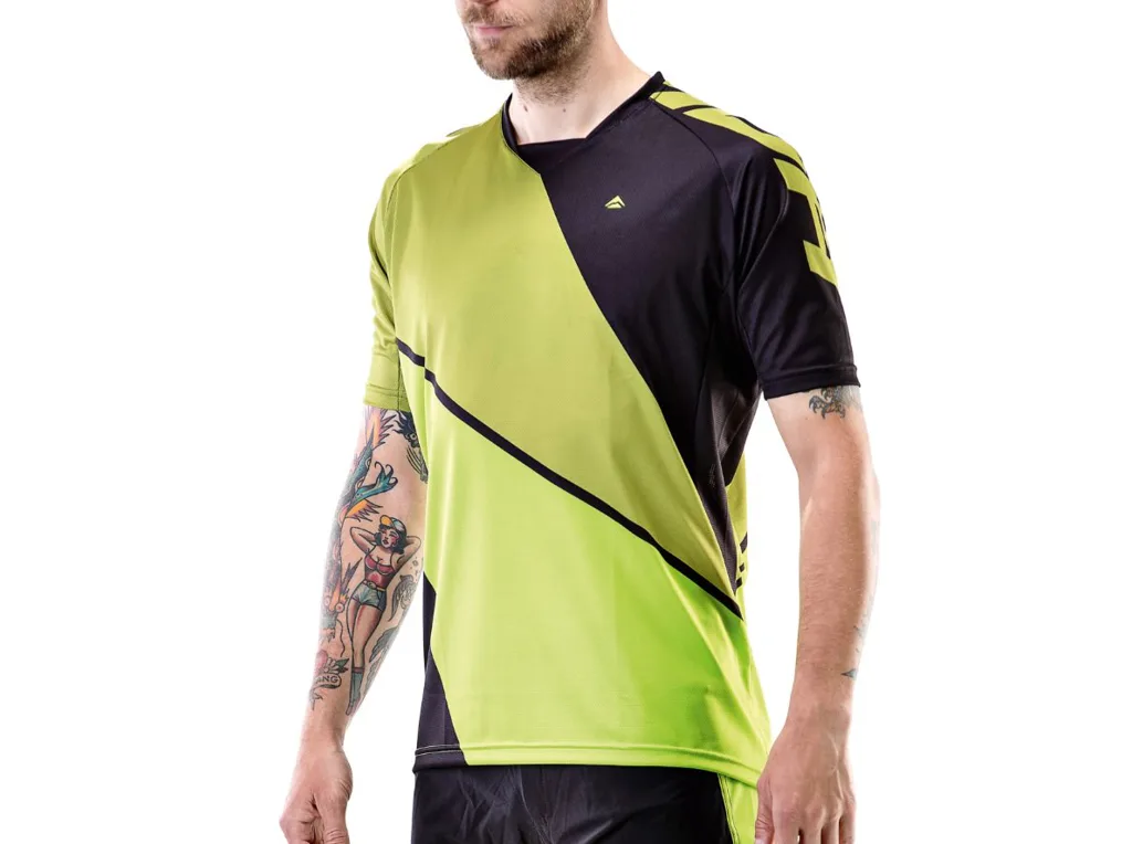 MERIDA - Dres pánský GSG FREERIDE černo-zelený M