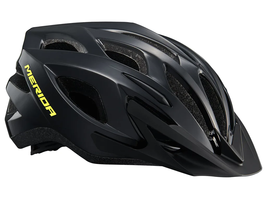 MERIDA - Přilba CHARGER black/Hi-Viz yellow 53-58cm