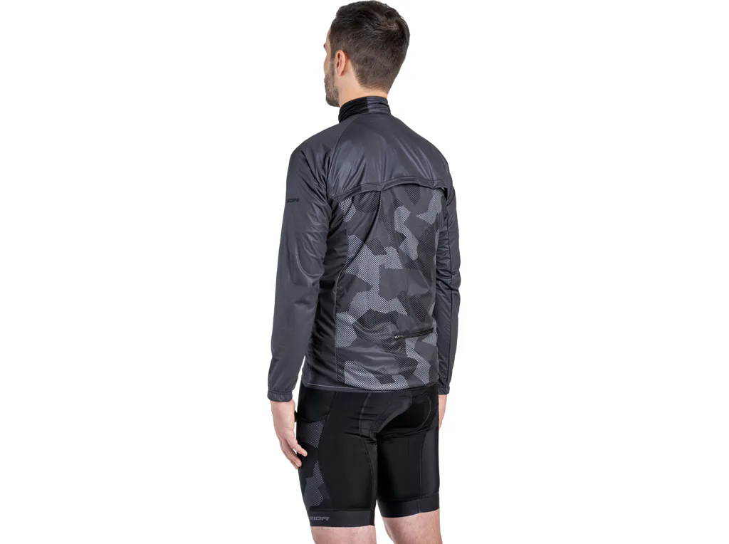 MERIDA - Bunda pánská GSG GRAVEL Wind šedá XL