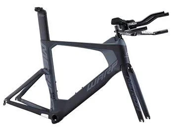 Rám  WARP TRI  Silk Black (grey)  M